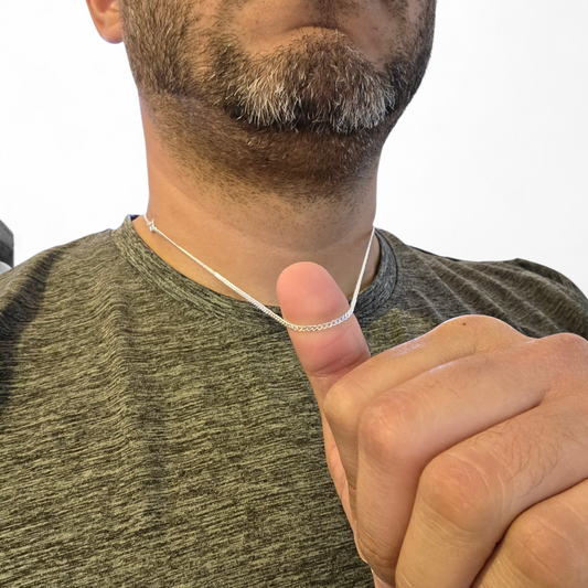 CADENA PLATA 925 GRUMET 1,8MM CADENA: 60CM