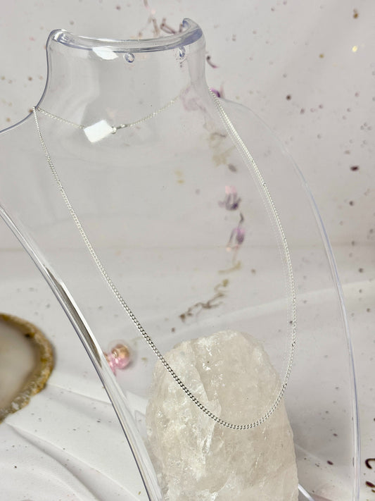 Cadena Plata 925 Grumet 1,3MM