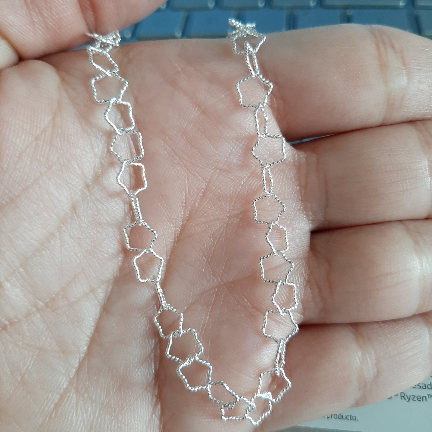 Tobillera Plata 925 Estrellas