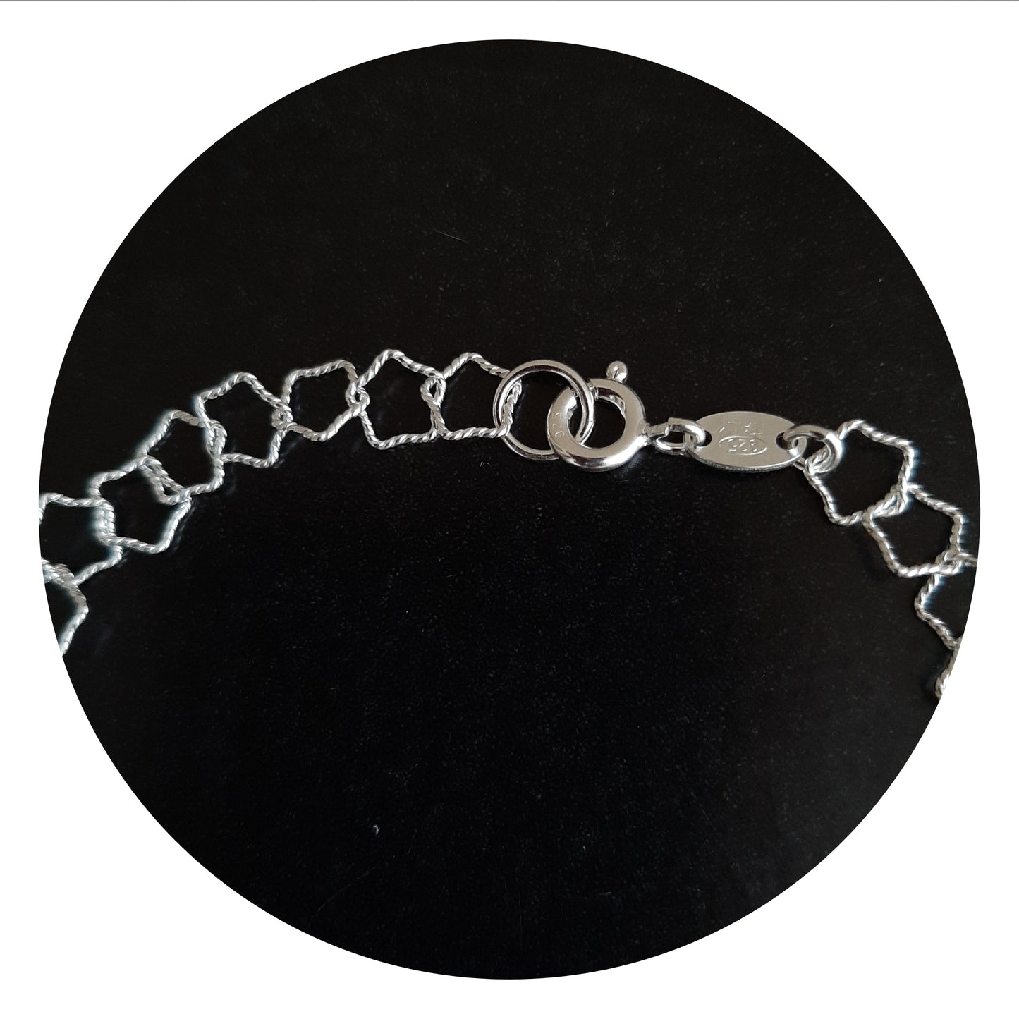 Tobillera Plata 925 Estrellas