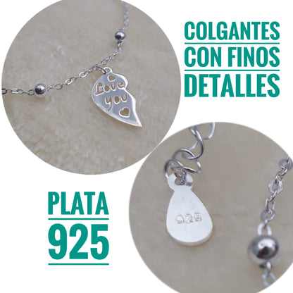 Pulsera Plata 925 Love You