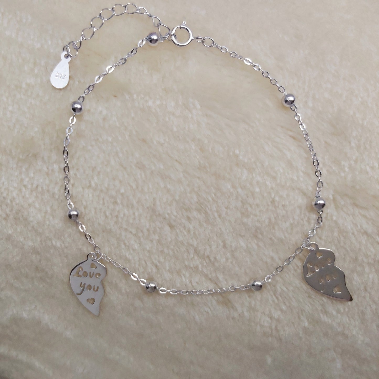 Pulsera Plata 925 Love You