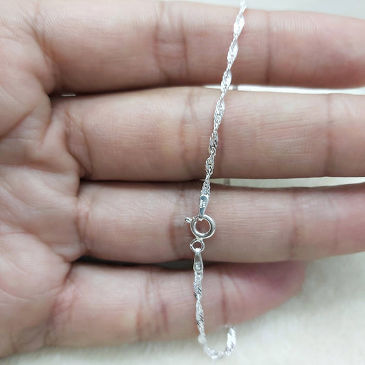 Pulsera Plata 925 Singapur