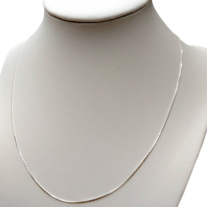 Cadena Plata 925 Tejido Cobra 0,5MM