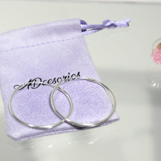 Argollas Plata 925 30MM