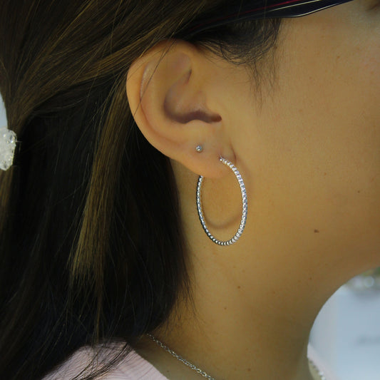 Argollas Plata 925 Lucia 35MM