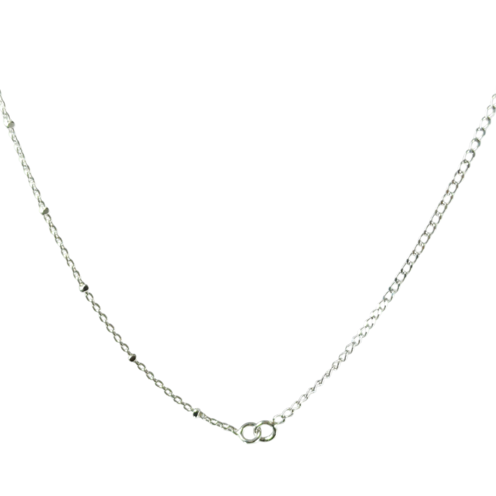 Cadena Plata 925 Choker Desigual Hexágonos