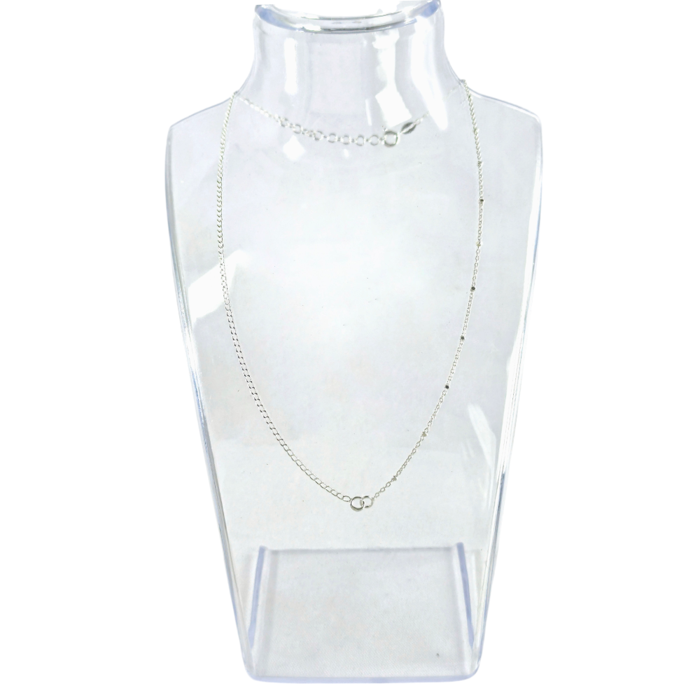 Cadena Plata 925 Choker Desigual Hexágonos