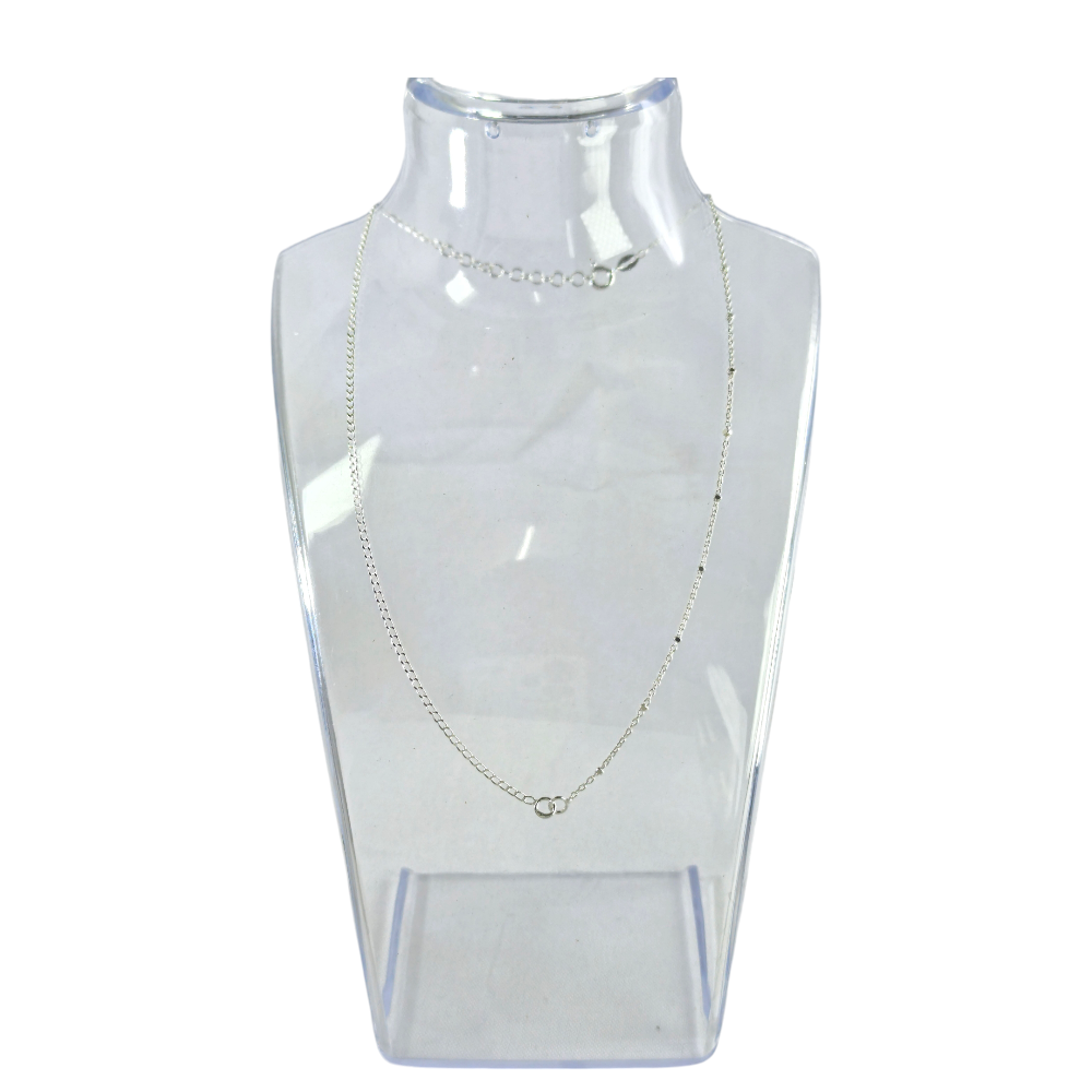 Cadena Plata 925 Choker Desigual Hexágonos