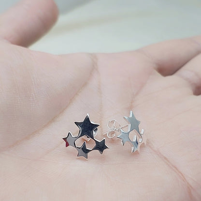 Aros Plata 925 Estrella