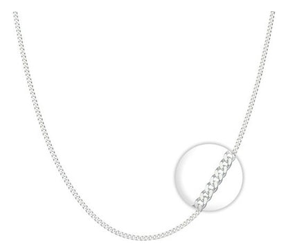 Cadena Plata 925 Grumet 1,3MM