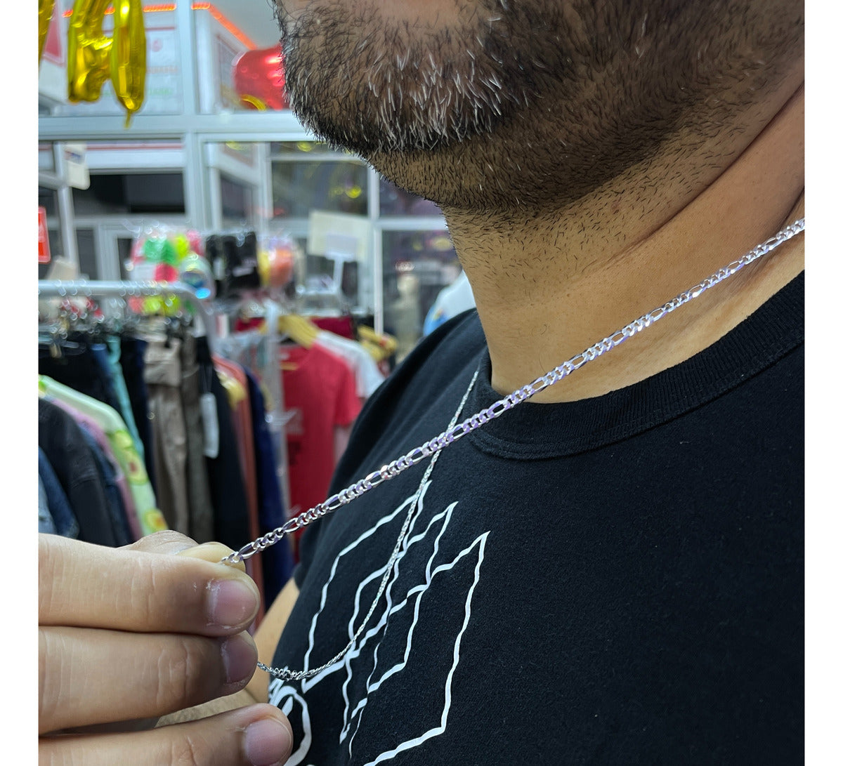 Cadena Plata 925 Cartier 3MM