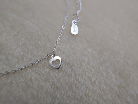 Pulsera de Plata 925 con Corazones Colgantes – Estilo Rolo para Mujer