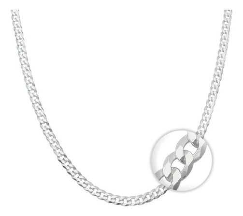 Cadena Plata 925 Grumet 3MM X 0,65MM