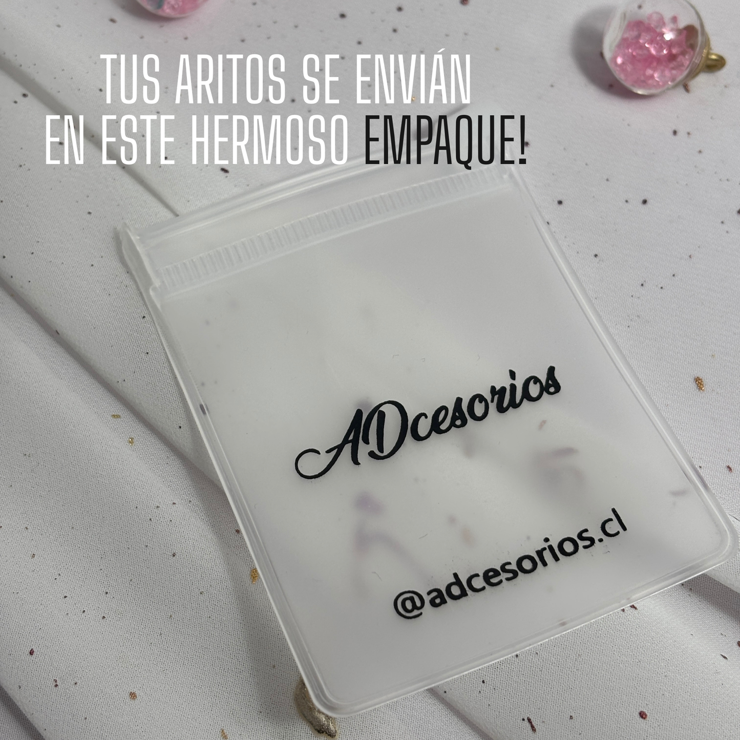 Aros Plata 925 Esfera  - Tope Seguridad